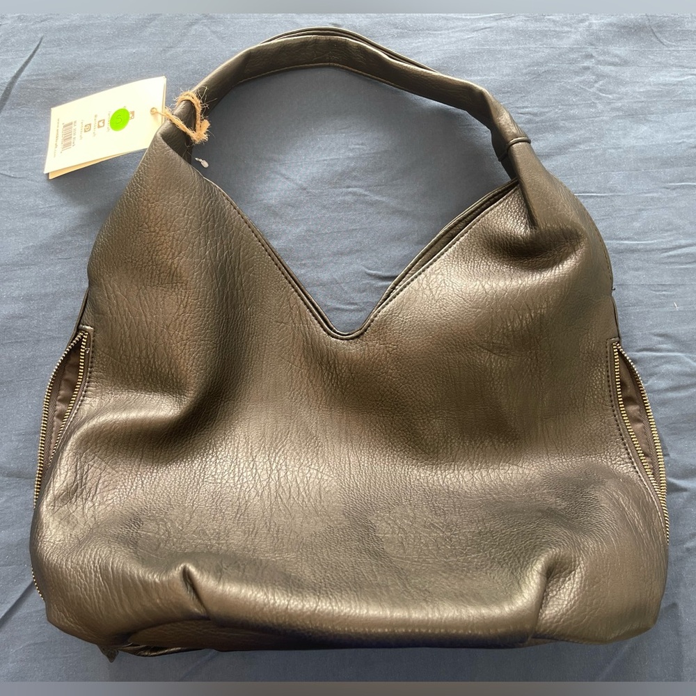 Antik Kraft Leather Hobo (Black) NWT